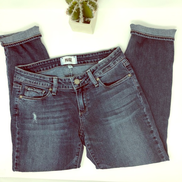 PAIGE Denim - 🎀final🎀 paige distressed jimmy jimmy crops